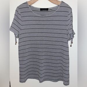 Ivanka Trump short sleeve blouse, L